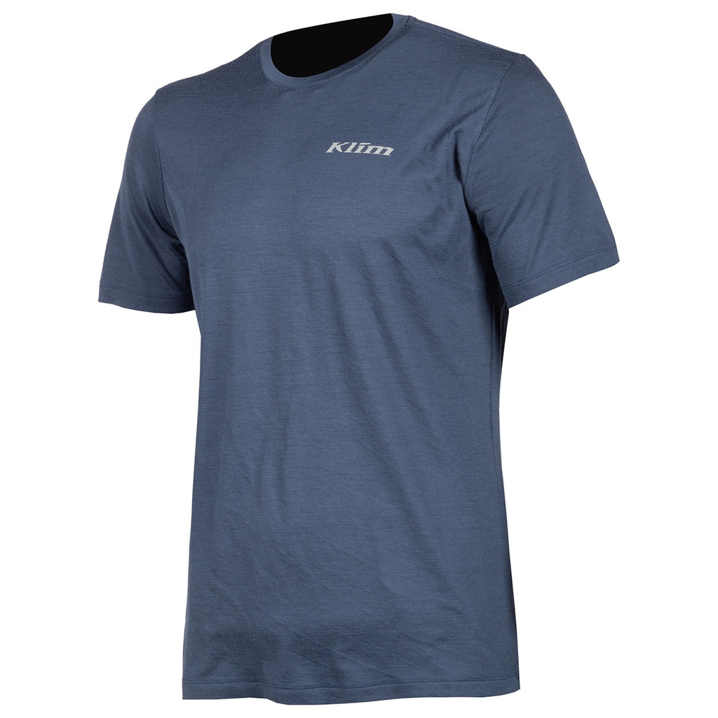 Klim Teton Merino Wool SS Shirt MD Blue 
