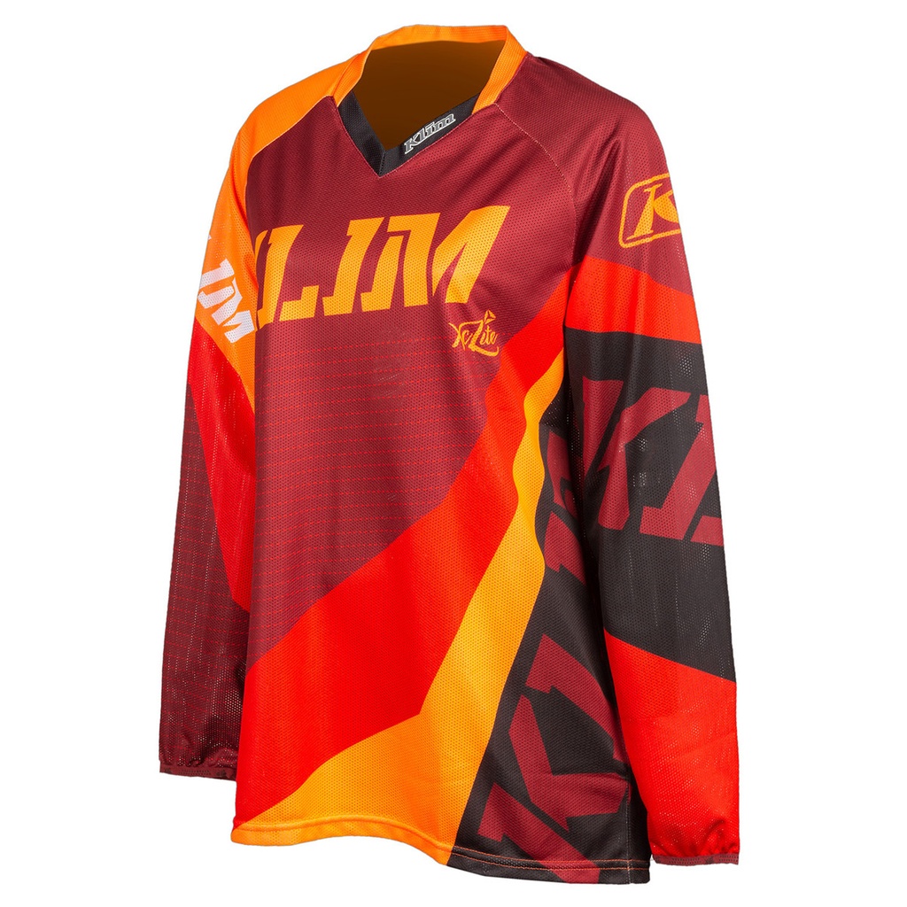 Klim Women’s XC Lite Jersey MD Hot Sauce