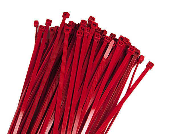 RTech стяжки 4,8X300MM Red