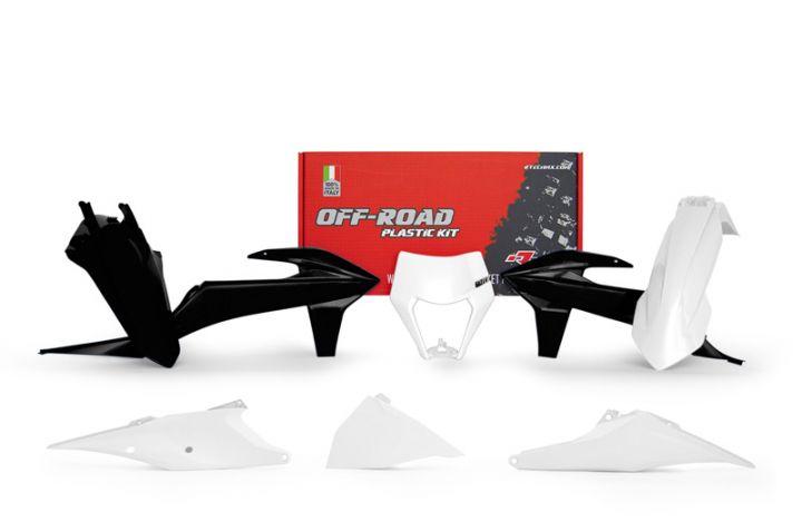 RTech KTM EXC 20-21 White-Black
