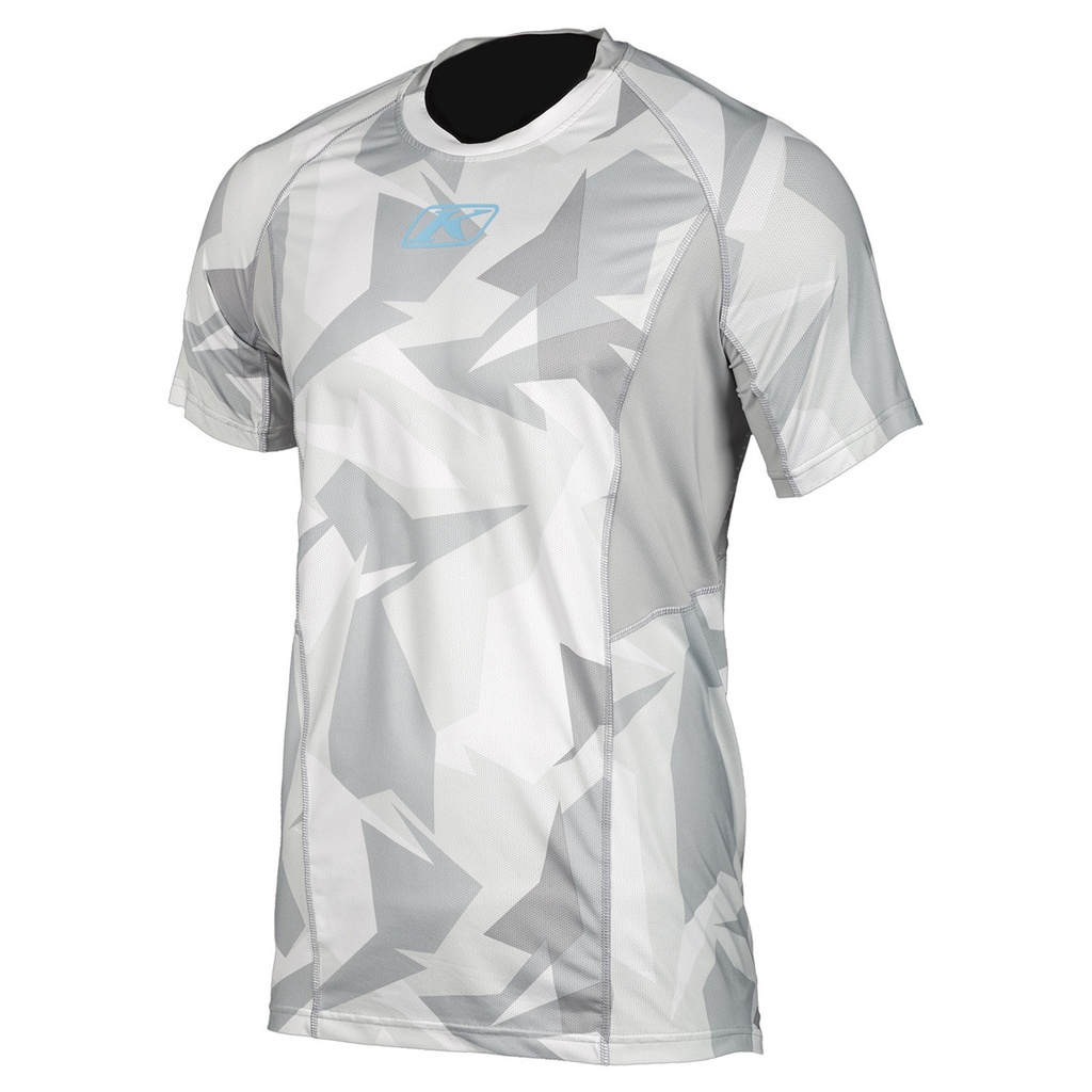 Klim Aggressor Cool -1.0 Short Sleeve 2X Light Gray Camo 