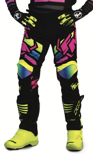 [PA010/30EX/46] FM Pants Exagon X30 30 Black/Multicolor