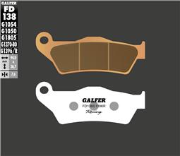 Galfer гальмівні колодки передні SINTERED RACING КТМ/Husqvarna(off-road) FD138G1396R