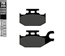Galfer комплект гальмівних колодок (Left) SEMI METALLIC ATV  FD315G1054