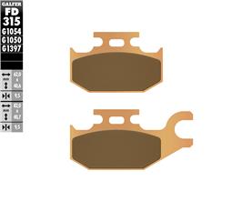 Galfer комплект гальмівних колодок (Left) SINTERED ATV FD315G1397