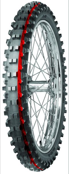 [26163] Mitas C-19 R17 70/100-17 Red