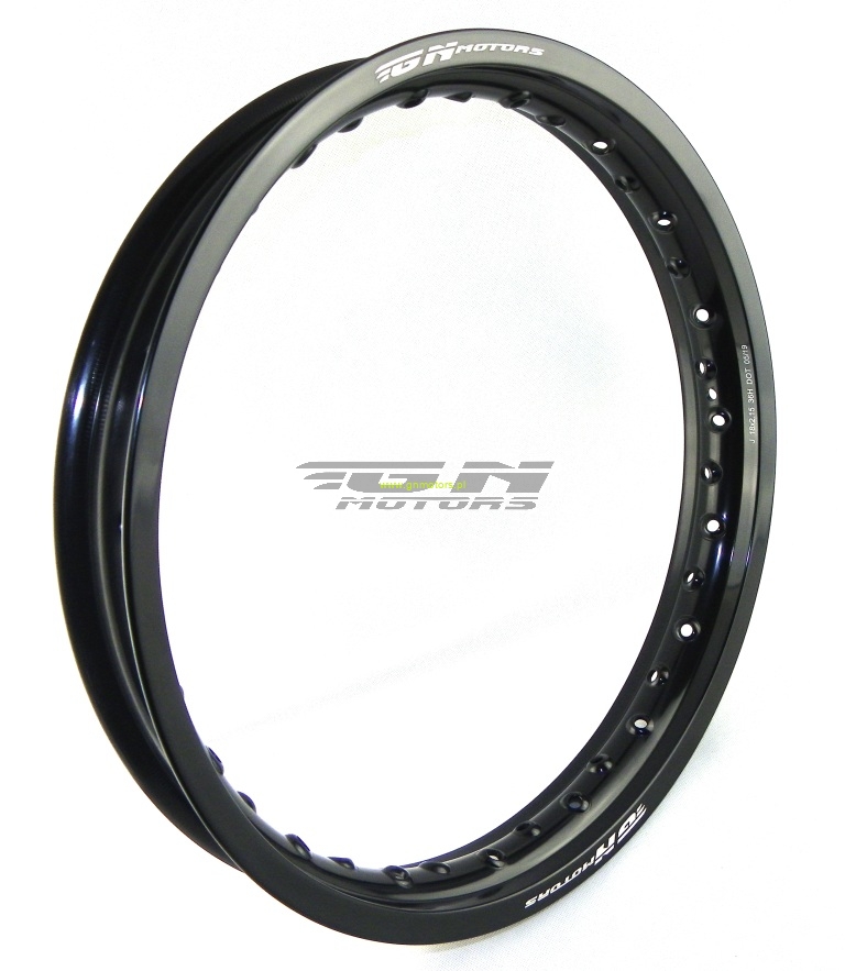[52] GN обод заднього колеса KTM R18 2,15 Black