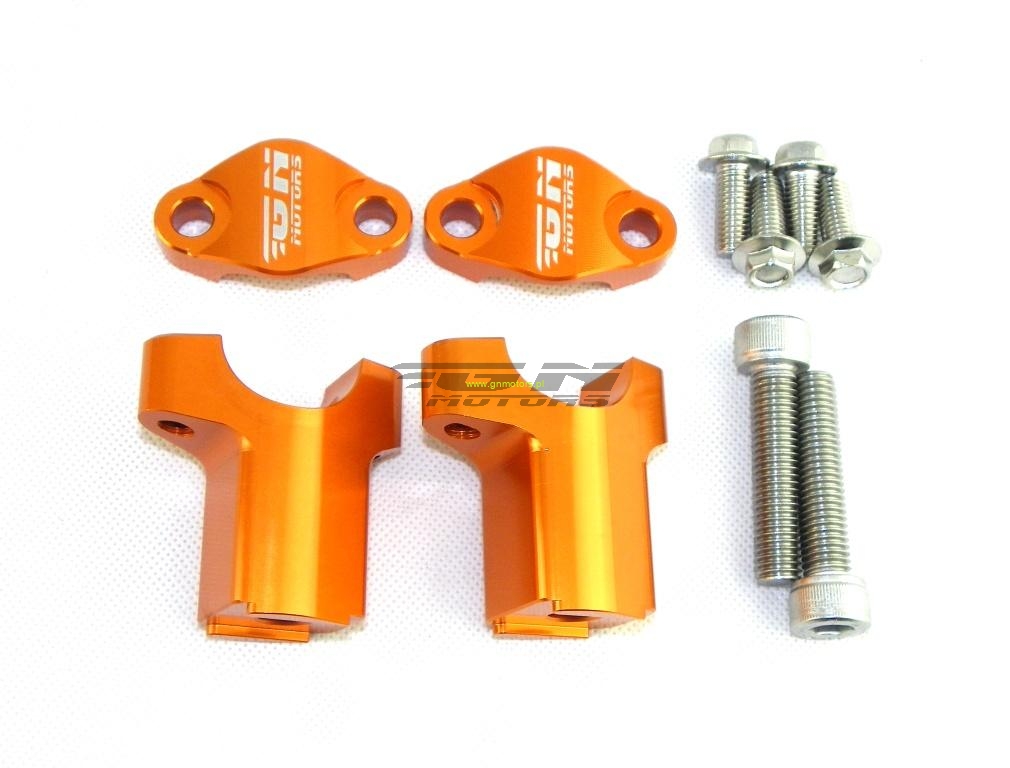 GN проставки руля +15mm KTM, Husqvarna, Beta Orange
