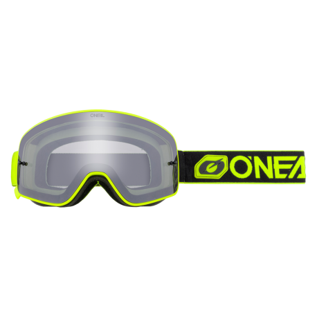O`Neal B-50 Black/Neon Yellow Silver Mirror