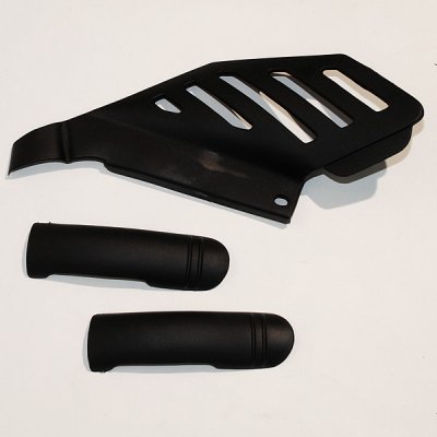 [KT03087001] UFO захист випускного колектора KTM SX/SXF 05-06, EXC 05-0'7 Black