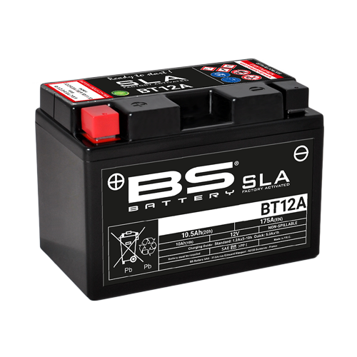 [300679] Акумулятор BS BT12A SLA (150 x 87 x 105) (12V 10.5Ah) 	чорний 300679																								