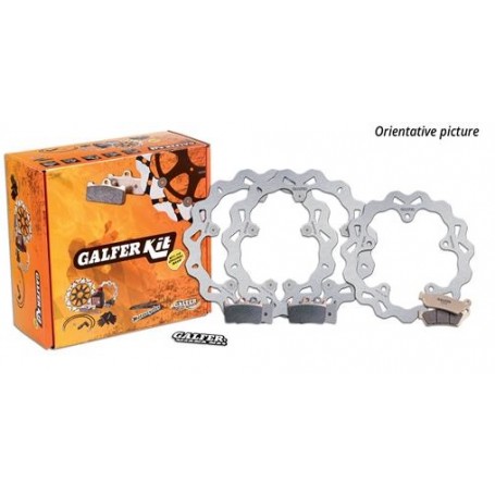 [KG7023F] Galfer Brake Kit front/rear BMW R 1200 GS