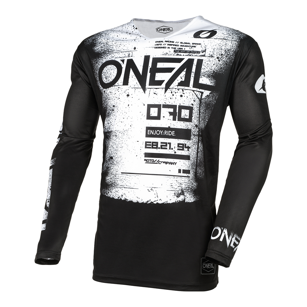 [M005-216] O'Neal MAYHEM SCARZ Jersey XXL Black/White
