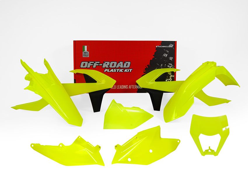 RTech КТМ EXC 250-501 17-19 Neon Yellow