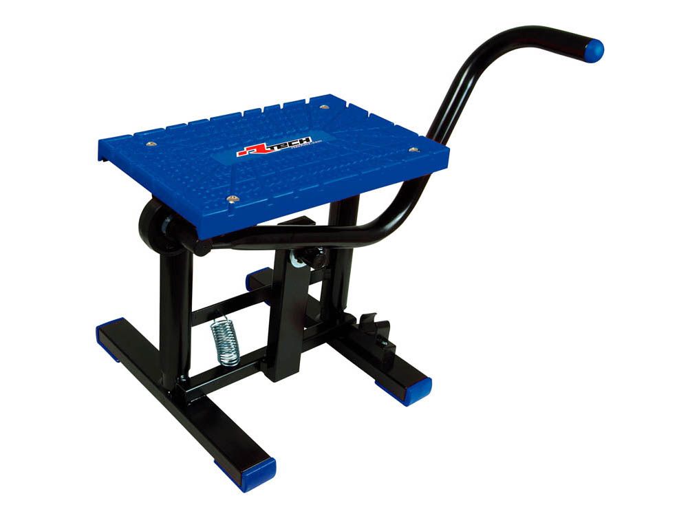 [R-CVACCBLCR00 ] RTech підставка Foot Lift Bike Stand Cross Tpu Plate Blue