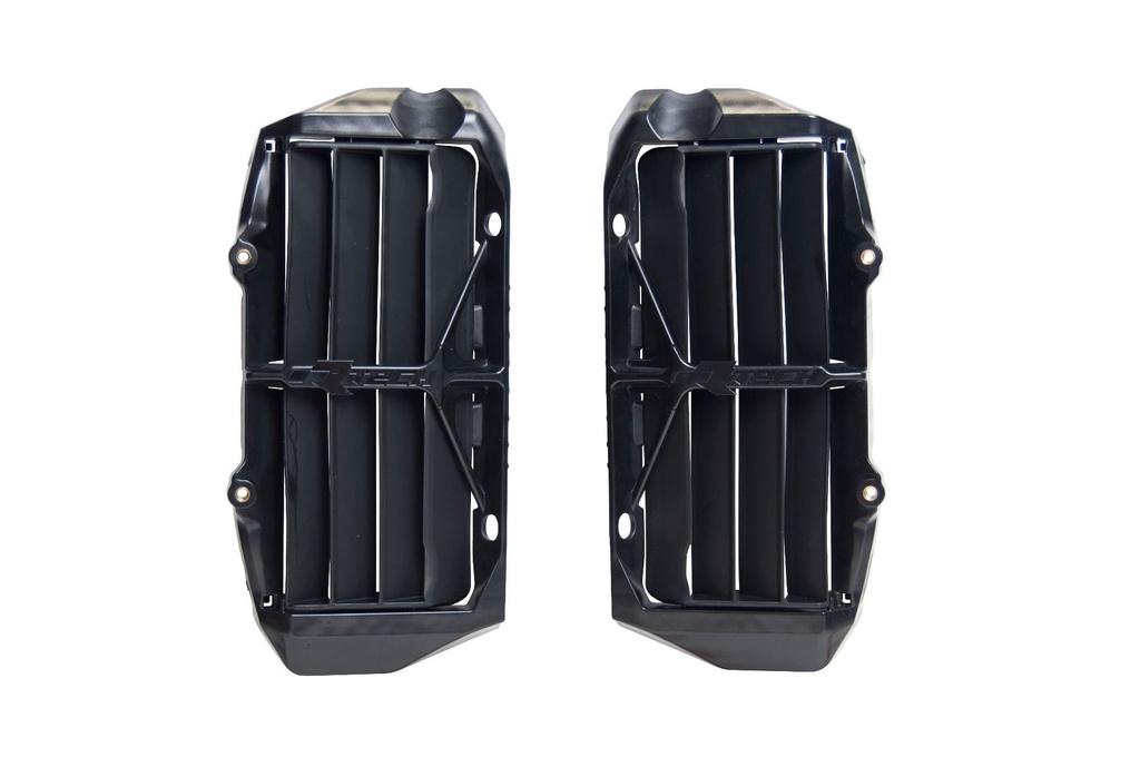 [R-GRKTMNR0019 ] RTech Oversize Radiator Louvres КТМ 19-21 Black