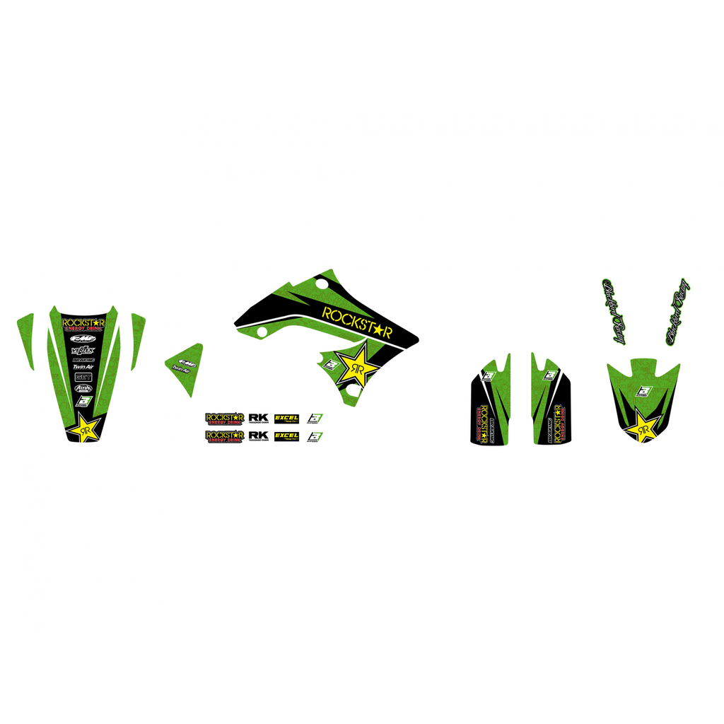 Blackbird комплект графіки Rockstar Energy Kawasaki KXF 450 09-11