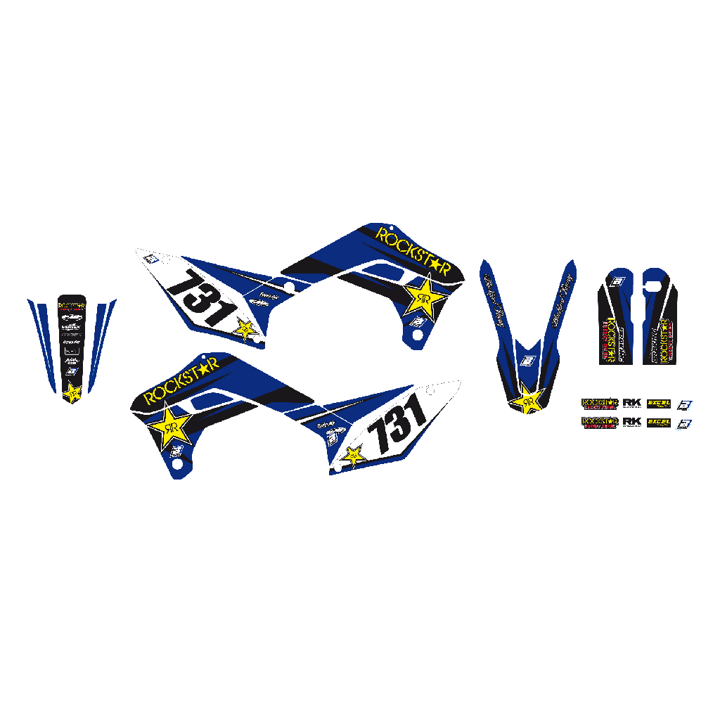 Blackbird комплект графіки Rockstar Energy Sherco SE SEF 17-21