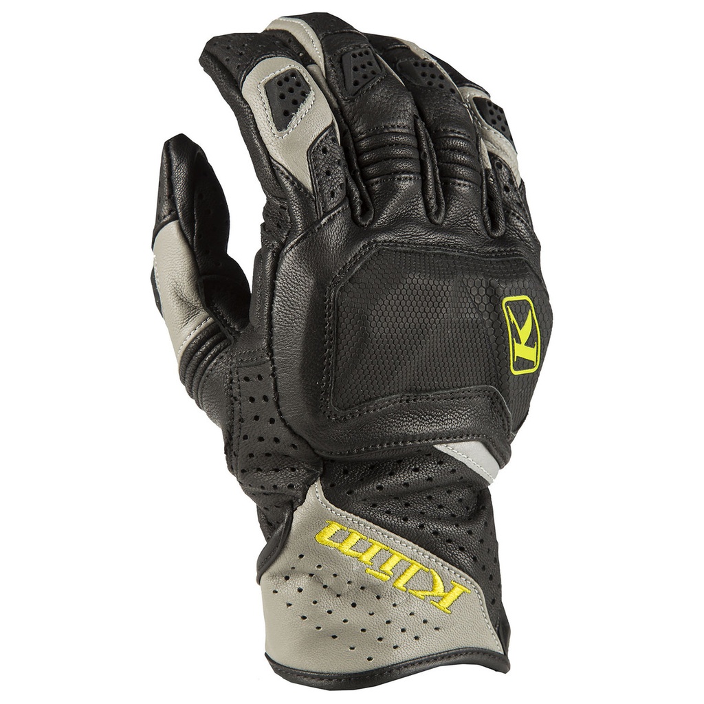 [3924-000-130-600 ] Klim Badlands Aero Pro Short Glove MD Gray 