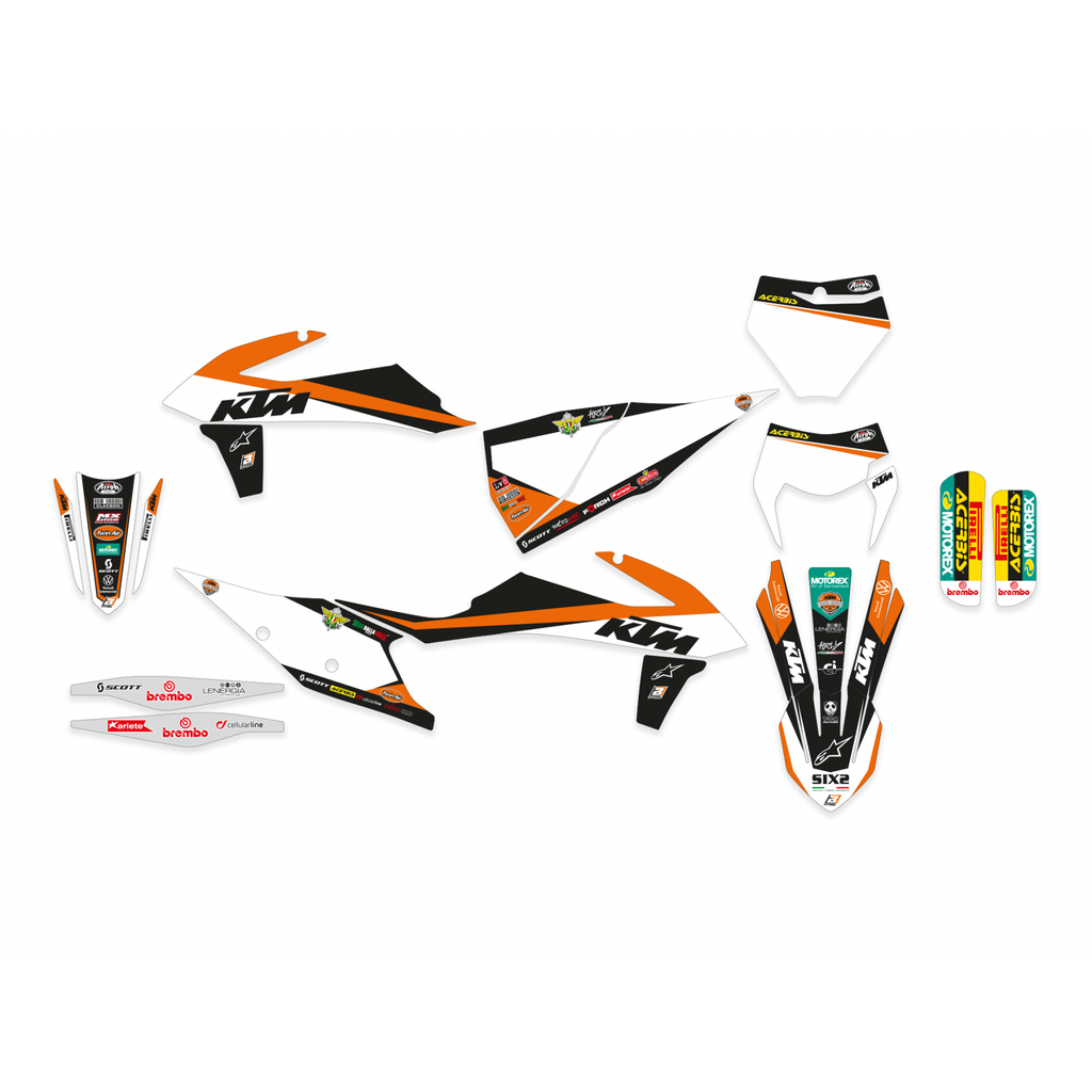 Blackbird комплект графіки Replica Trofeo 2020 KTM SX-SXF 19-20 / EXC 20-21