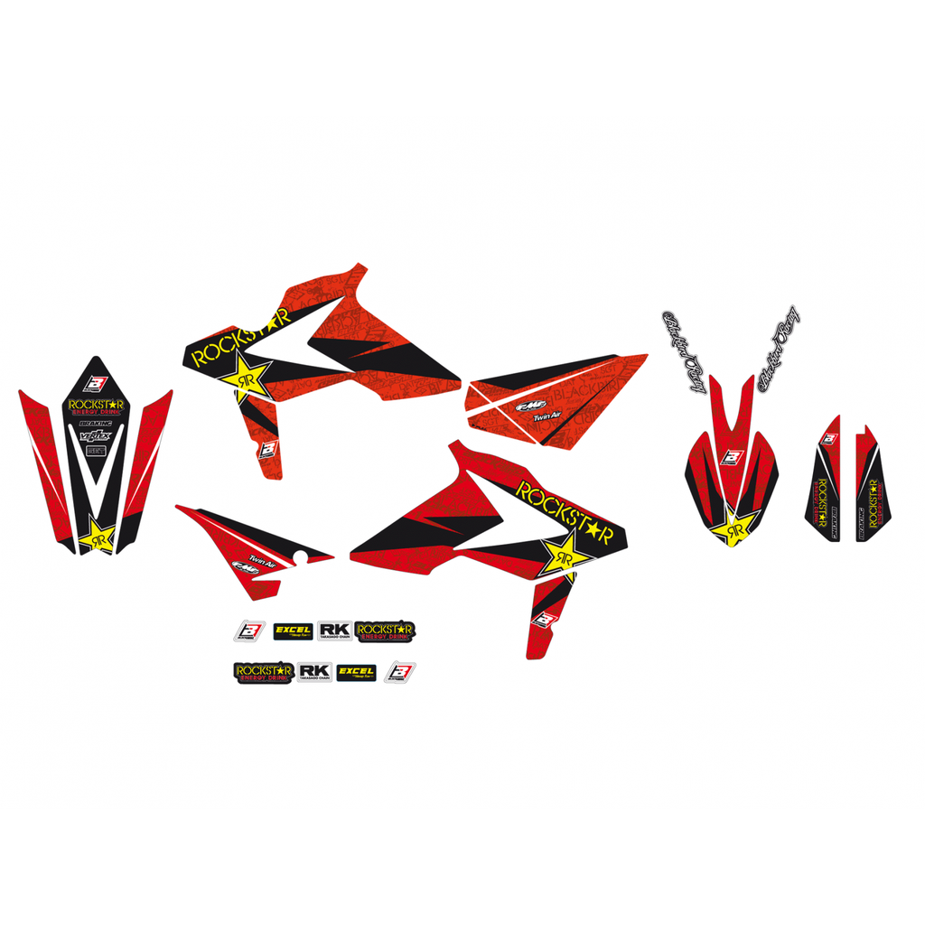 Blackbird комплект графіки Rockstar Energy Beta RR 2T-4T 18-19