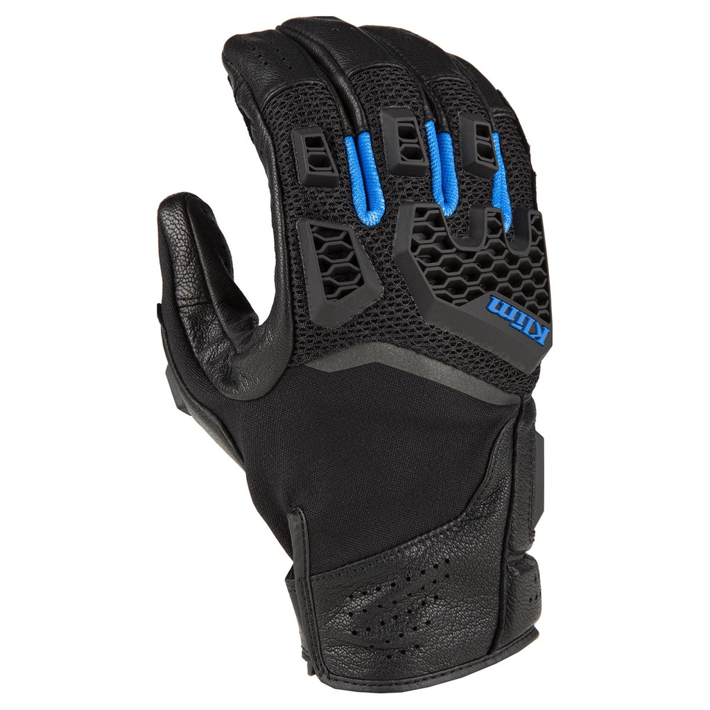 Klim Baja S4 Glove XL Black - Kinetik Blue 