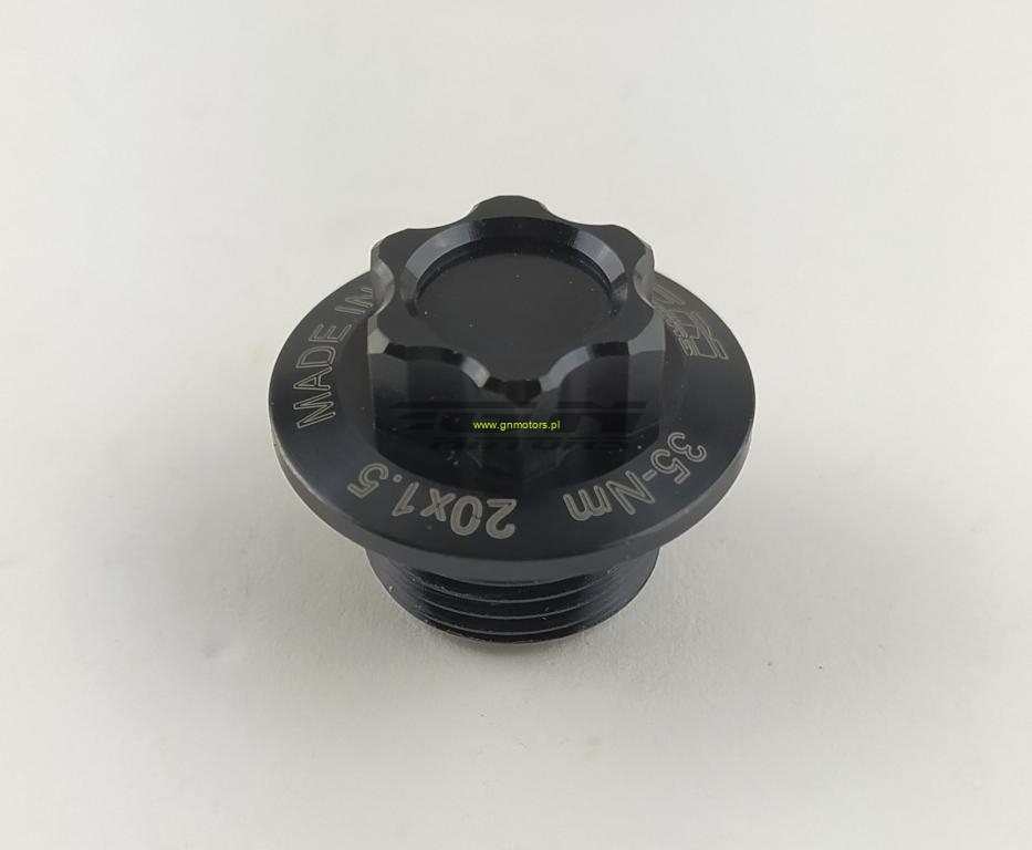 GN гайка передньої осі KTM/Husqvarna 20mm Black