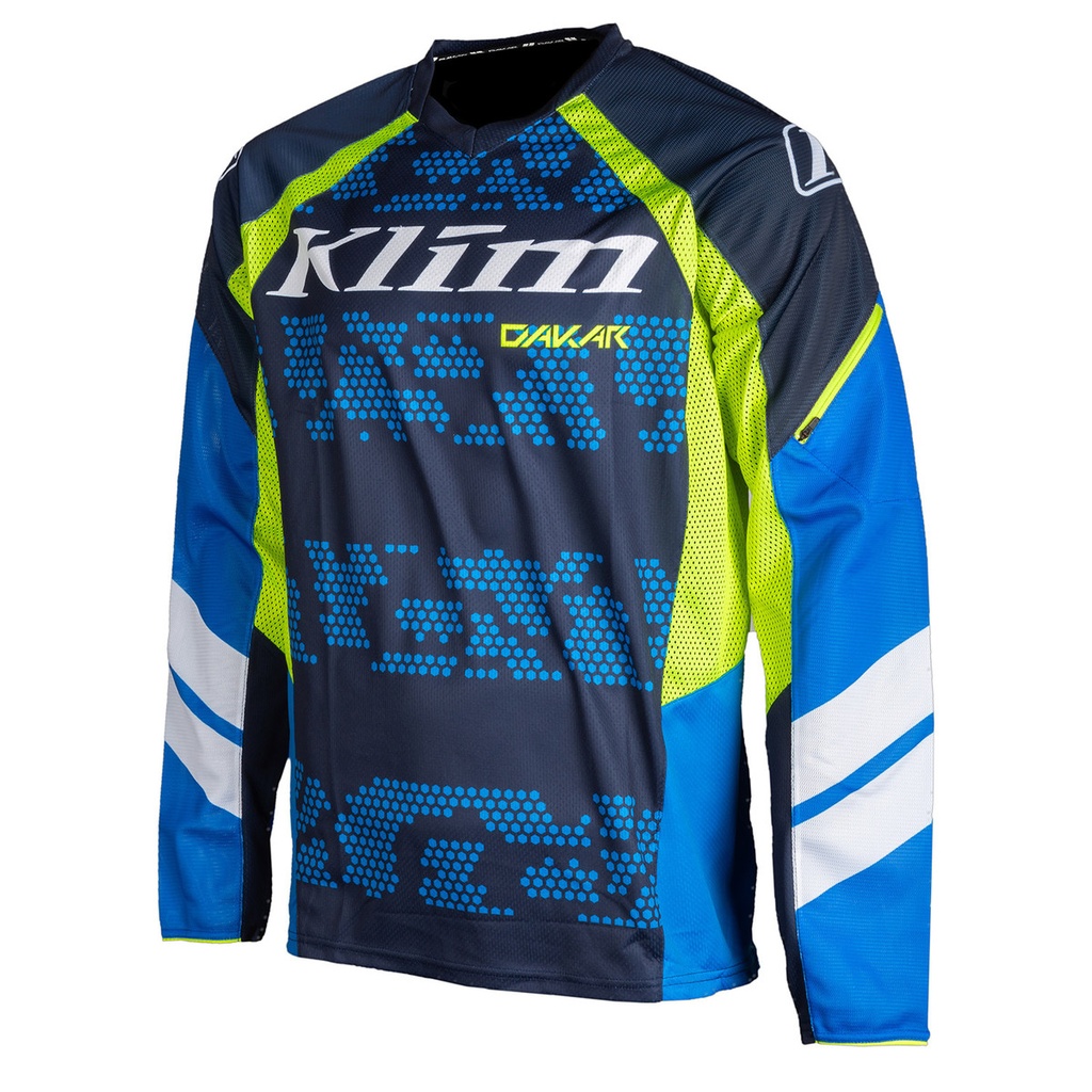 Klim Dakar Jersey MD Kinetik Blue