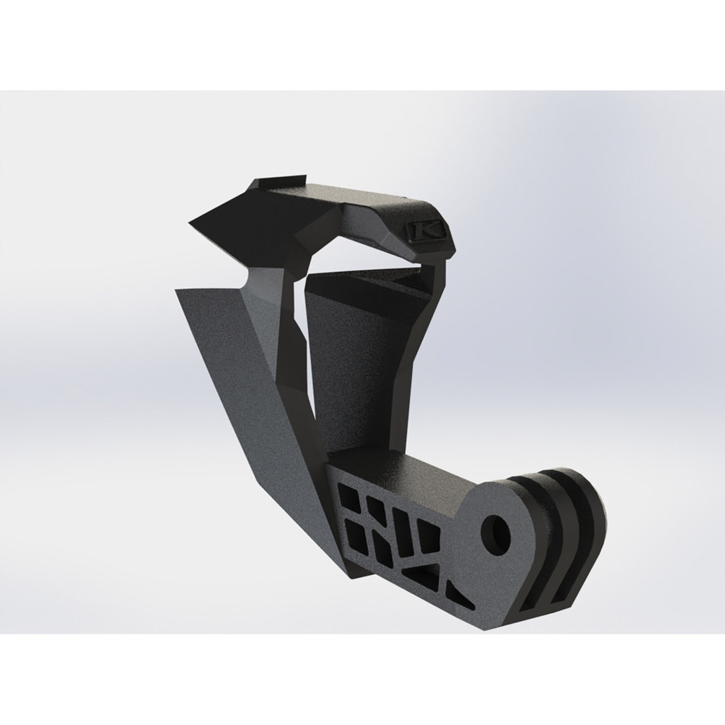Klim F3 Chin Vent Camera Mount Black 