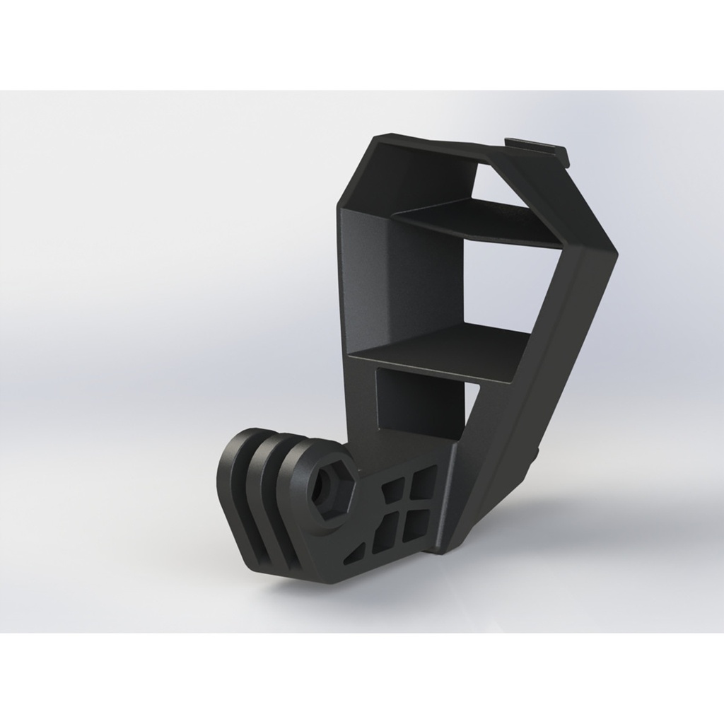 Klim F5 Chin Vent Camera Mount Black 