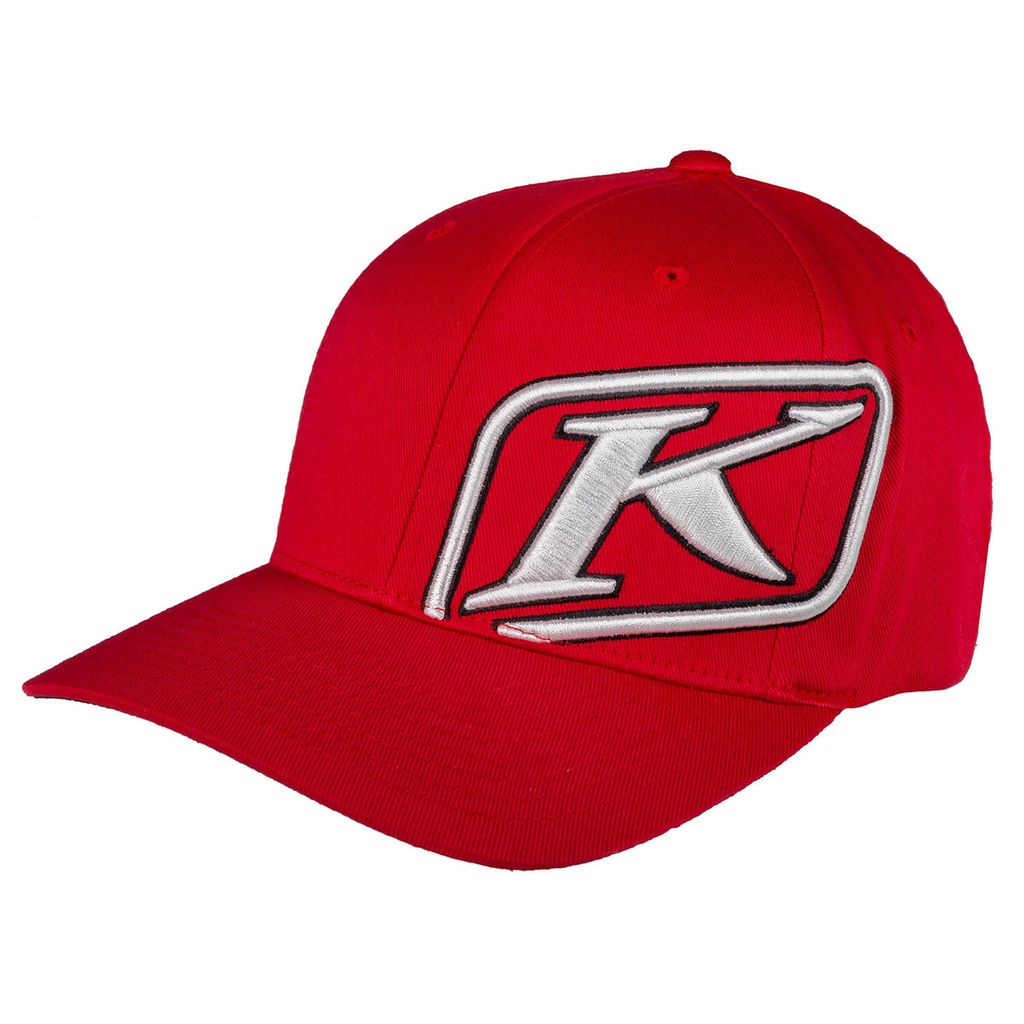 Klim Rider Hat SM - MD Red - White